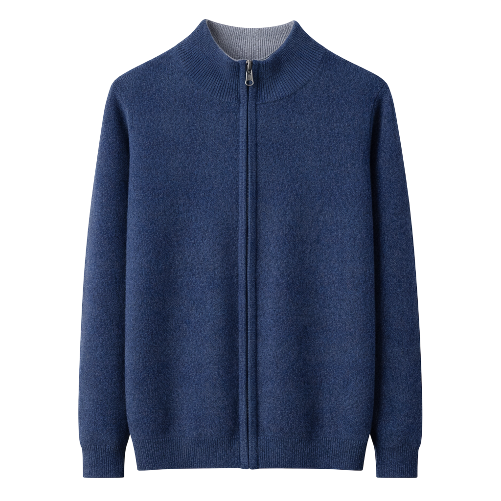 Pure Maison Cashmere Zip Jacket