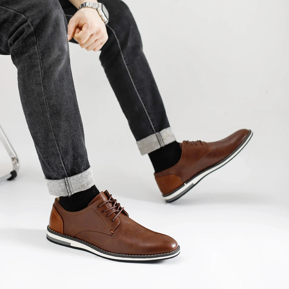 Rivello Leather Lace Shoes