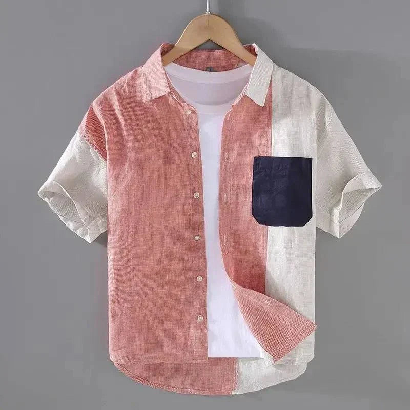 Aperto Colorblock Shirt - Charles Thomas
