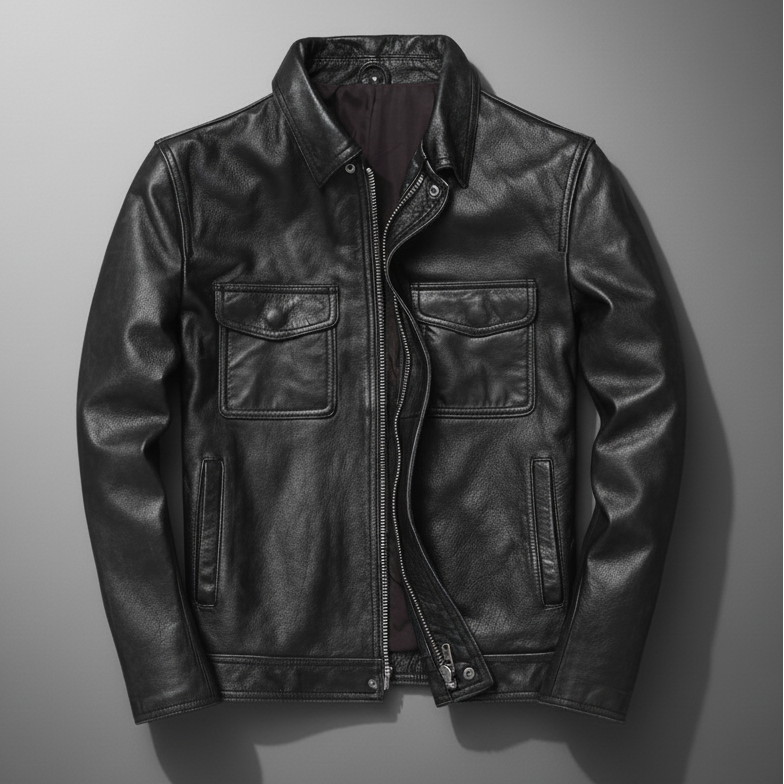 Frontier Leather Field Jacket