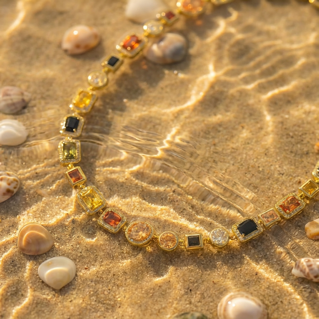 Everley Gemstone Necklace