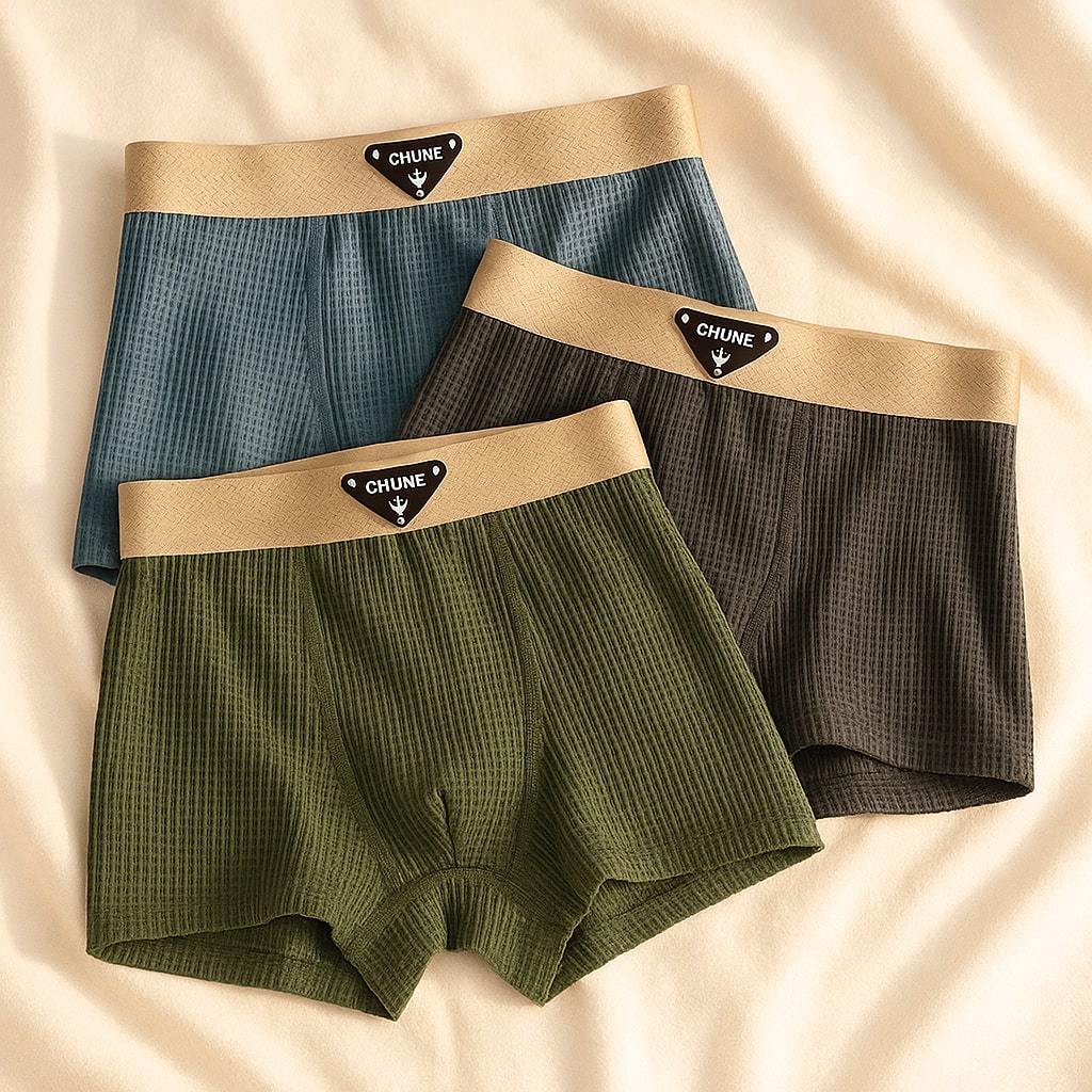 Mateo Cotton Boxer Briefs Set