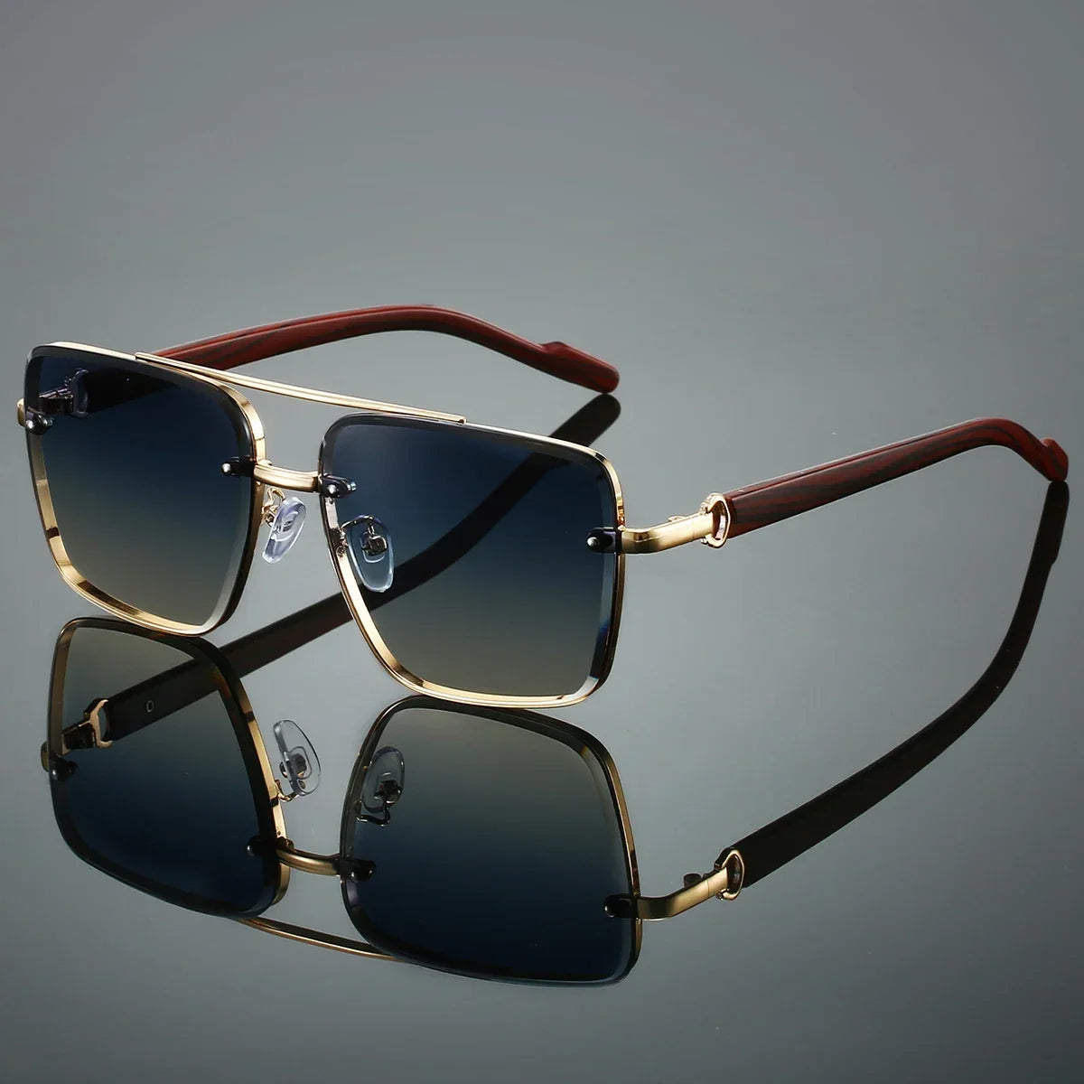 Lennox Goldwood Aviator Sunglasses