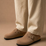 Valencia Suede Clogs