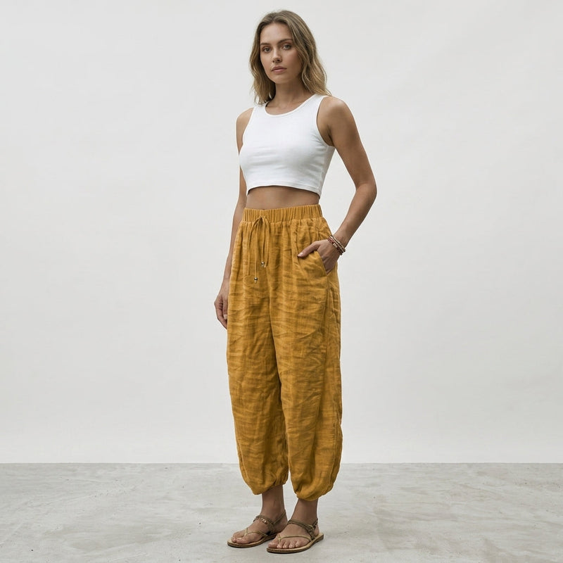 Elara Linen Pants
