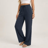 Marisol Linen Wide-Leg Pants