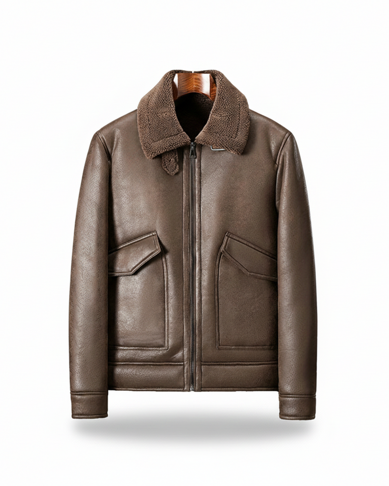 The Frontier Leather Coat