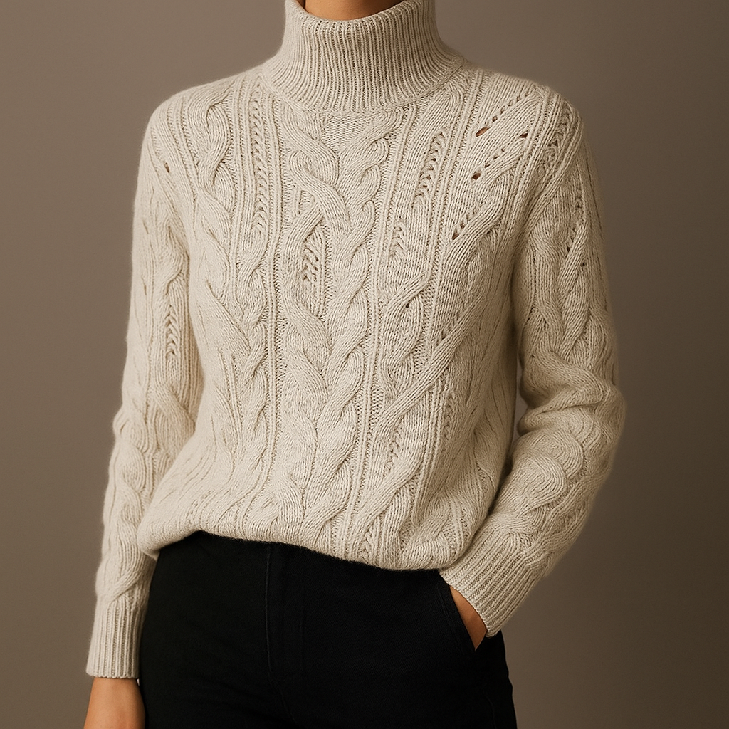 Selora Knit Turtleneck Sweater