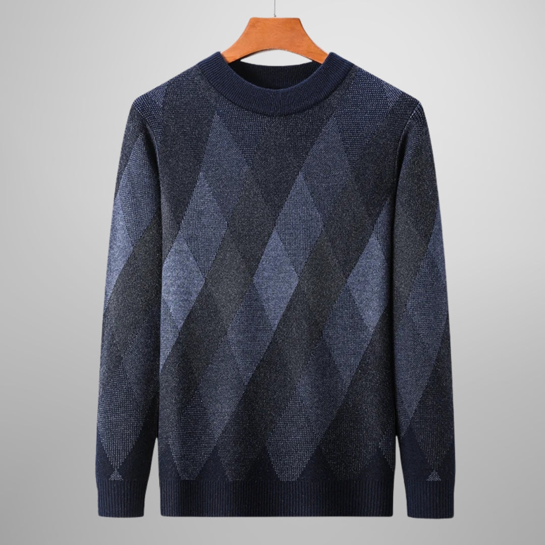 Verona Argyle Knit