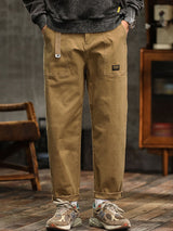 Men's Vintage-Inspired Casual Utility Pants