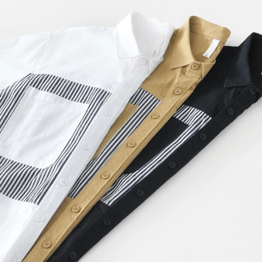 Alcamo Pinstripe Shirt - Charles Thomas