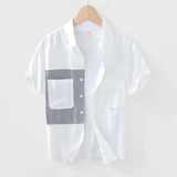 Alcamo Pinstripe Shirt - Charles Thomas