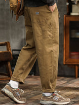 Men's Vintage-Inspired Casual Utility Pants