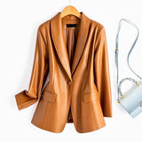 Riviera Leather Blazer