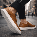 Calver Leather Brogue Sneakers