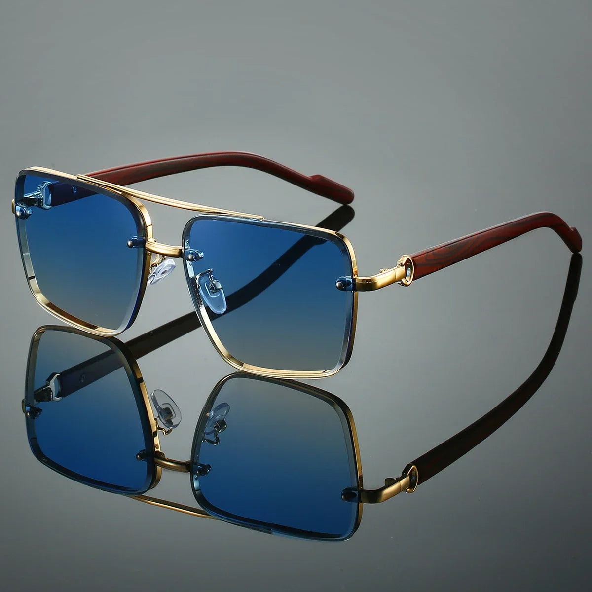 Lennox Goldwood Aviator Sunglasses