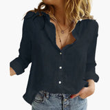 Luneria Relaxed Fit Button-Down Women's Shirt