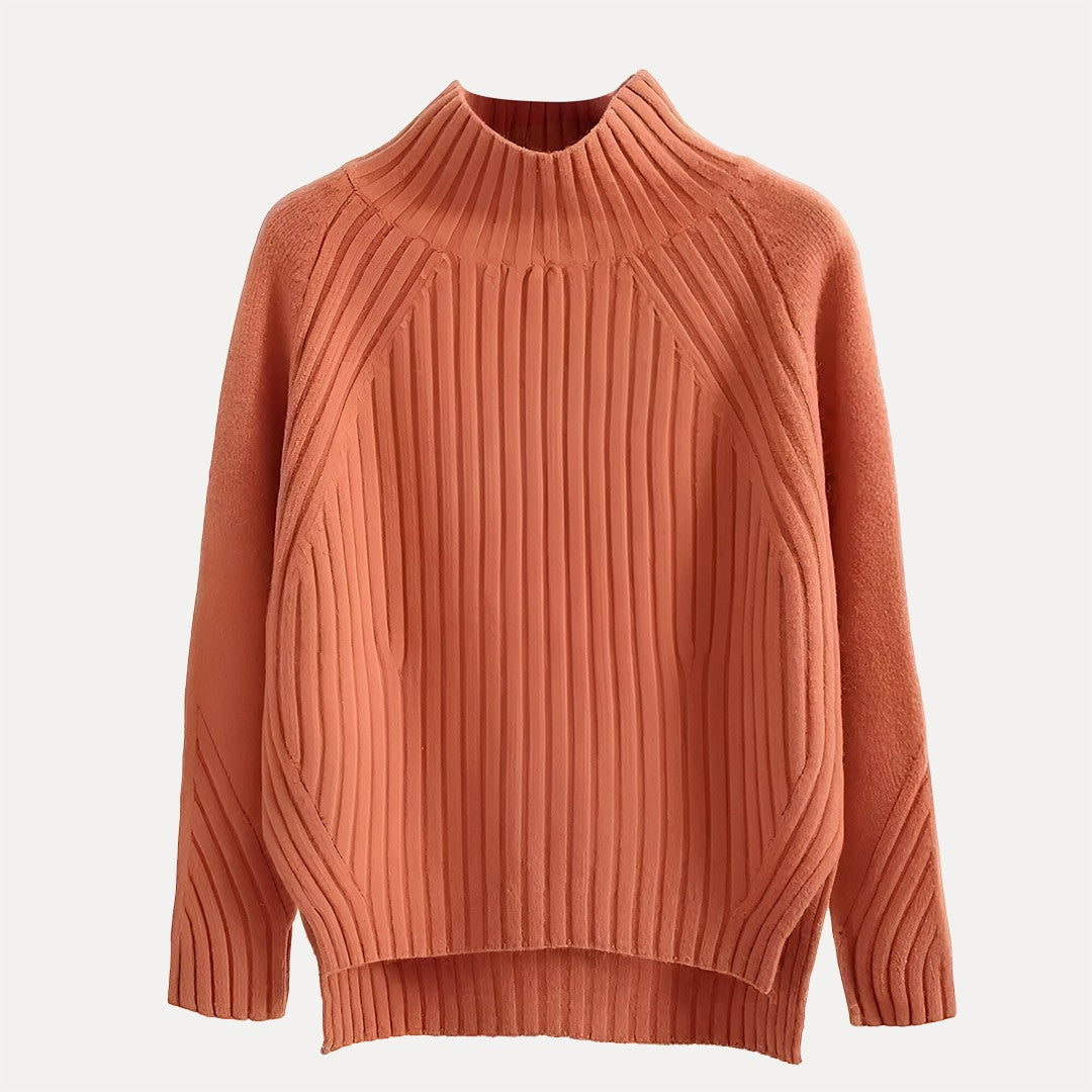 Sienne Knit Turtleneck Sweater