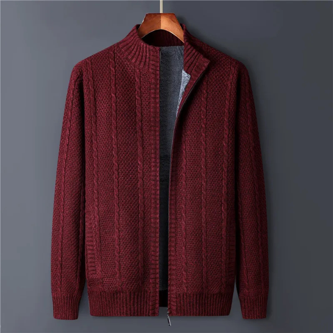 The Marlow Wool Zip Jacket
