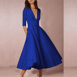 Lani Elegant & Retro-Inspired Midi Dress