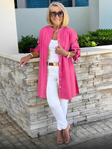Elyra Longline Tunic Blouse
