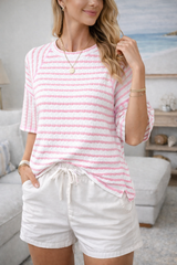 Naomi Women's Striped Coastal T-Shirt