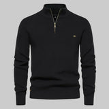 Harrington Half-Zip Knit Sweater