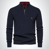 Harrington Half-Zip Knit Sweater