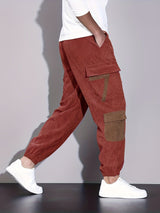 Santiago Corduroy Cargo Joggers