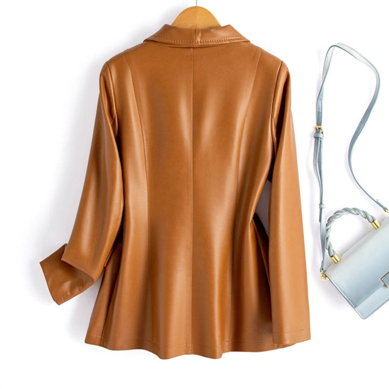 Riviera Leather Blazer