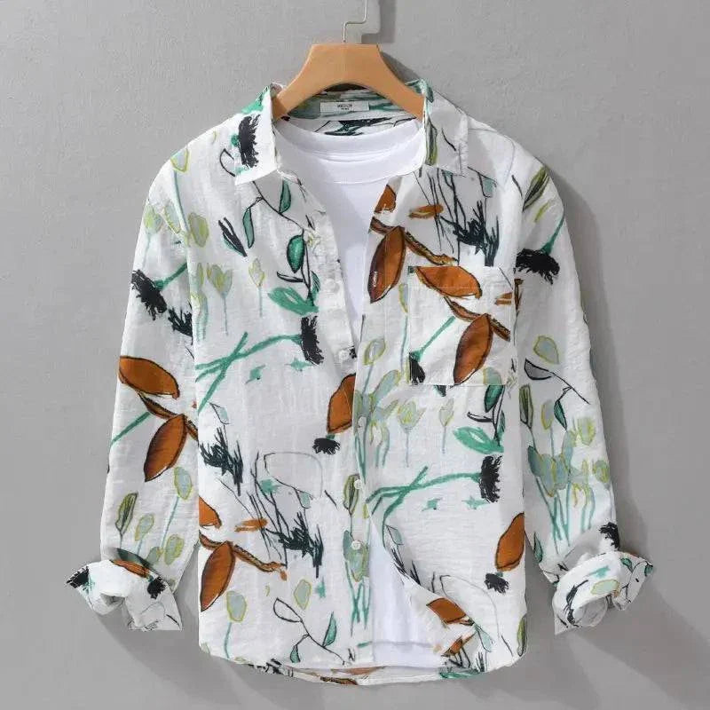 San Paolo Floral Shirt - Charles Thomas