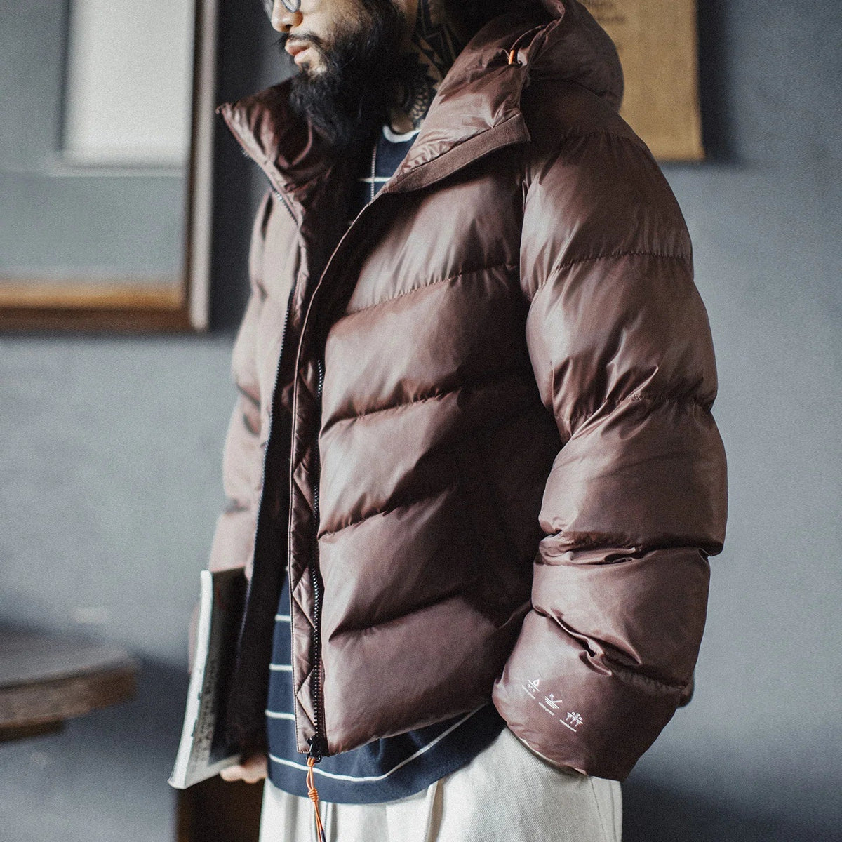 Maden Quilted Hooded Puffer Jacket