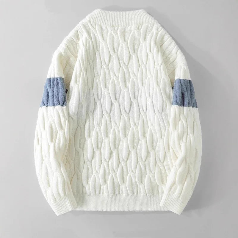Arden Colour-Block Knit Sweater
