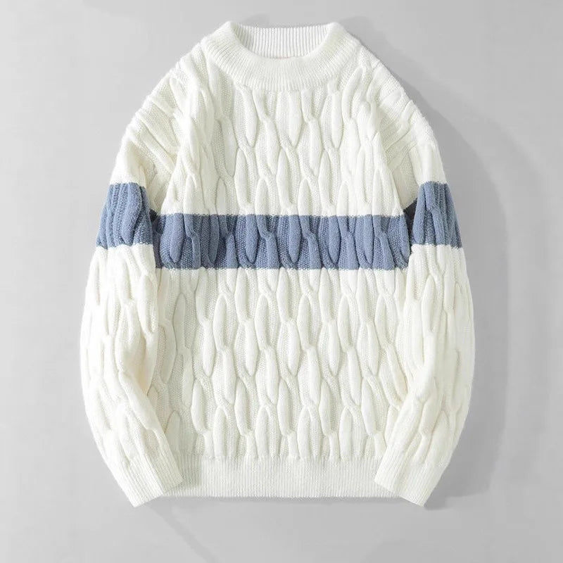Arden Colour-Block Knit Sweater
