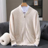 Montreux Cashmere Zip Cardigan