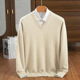 Milan Cashmere V-Neck Sweater