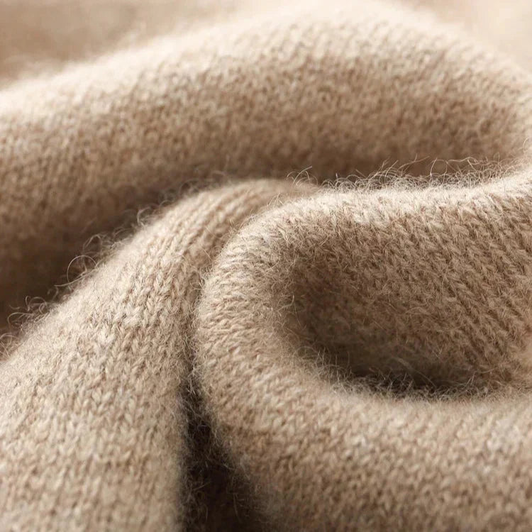 Olympus Cashmere Zip Cardigan