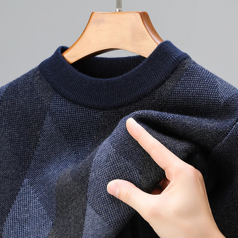 Verona Argyle Knit