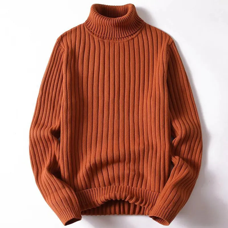 Asher Ribbed Turtleneck