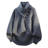 Aurelia Scarf-Neck Knit