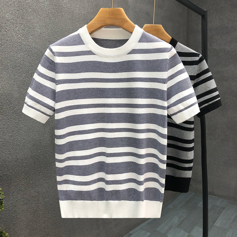 Arlo Striped Crewneck