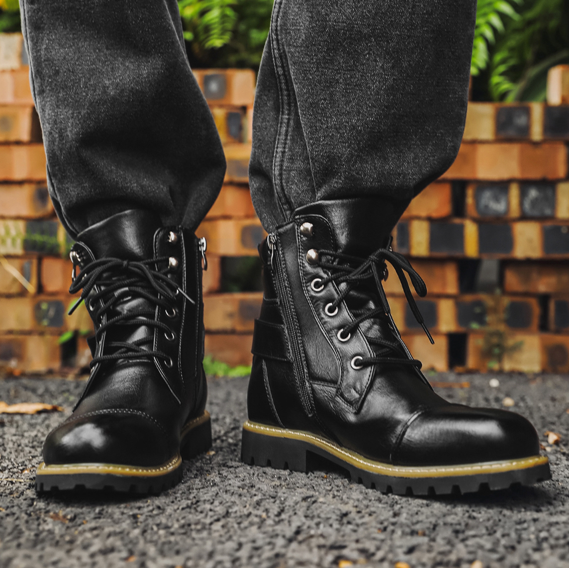 Ridgefield Leather Boots