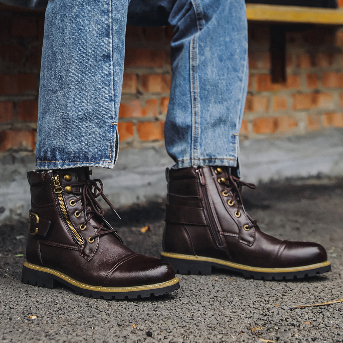 Ridgefield Leather Boots