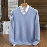 Milan Cashmere V-Neck Sweater
