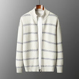 Westerdale Textured Zip Knit