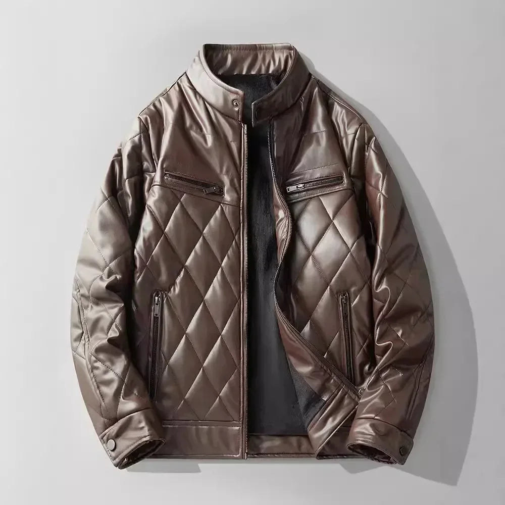 Sentinel Quilted Leather Jacket