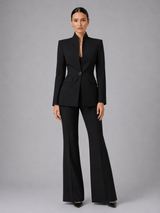 Women’s Tailored Blazer & Trouser Suit Set – Smart Formal Co-Ord