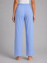 Women's Relaxed Drawstring Trousers – Wide Leg Casual Fit