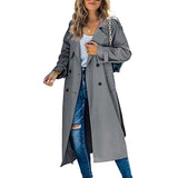 Women's Longline Trench Coat