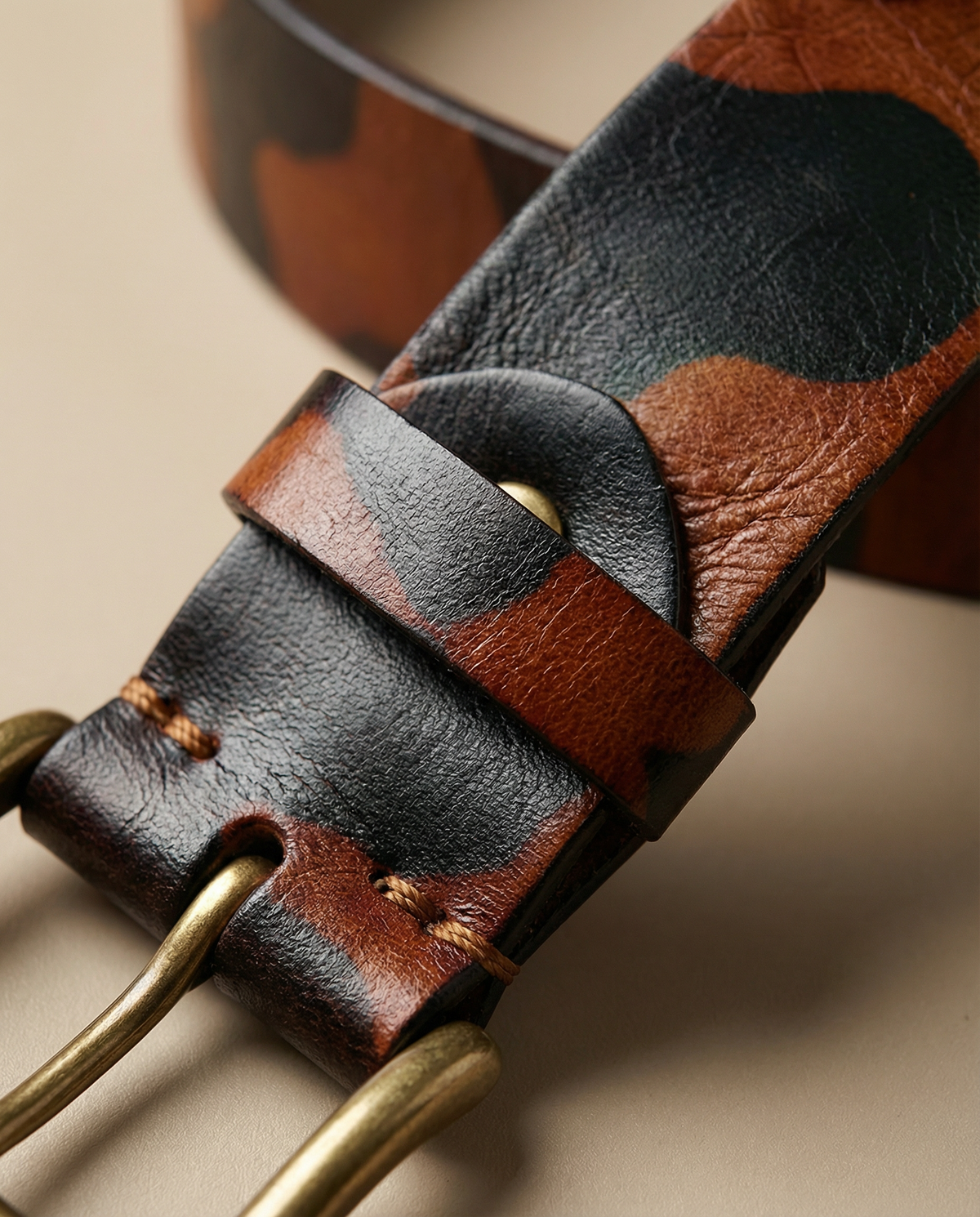 The Foreman Cowhide Belt